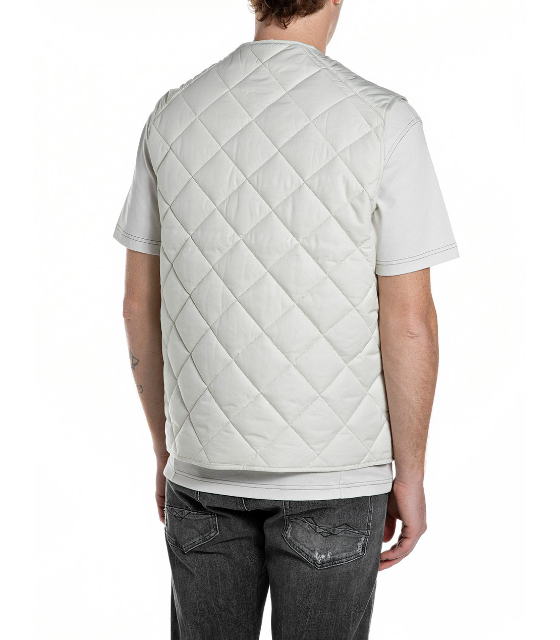 キルティングベスト 詳細画像 オフホワイト 2